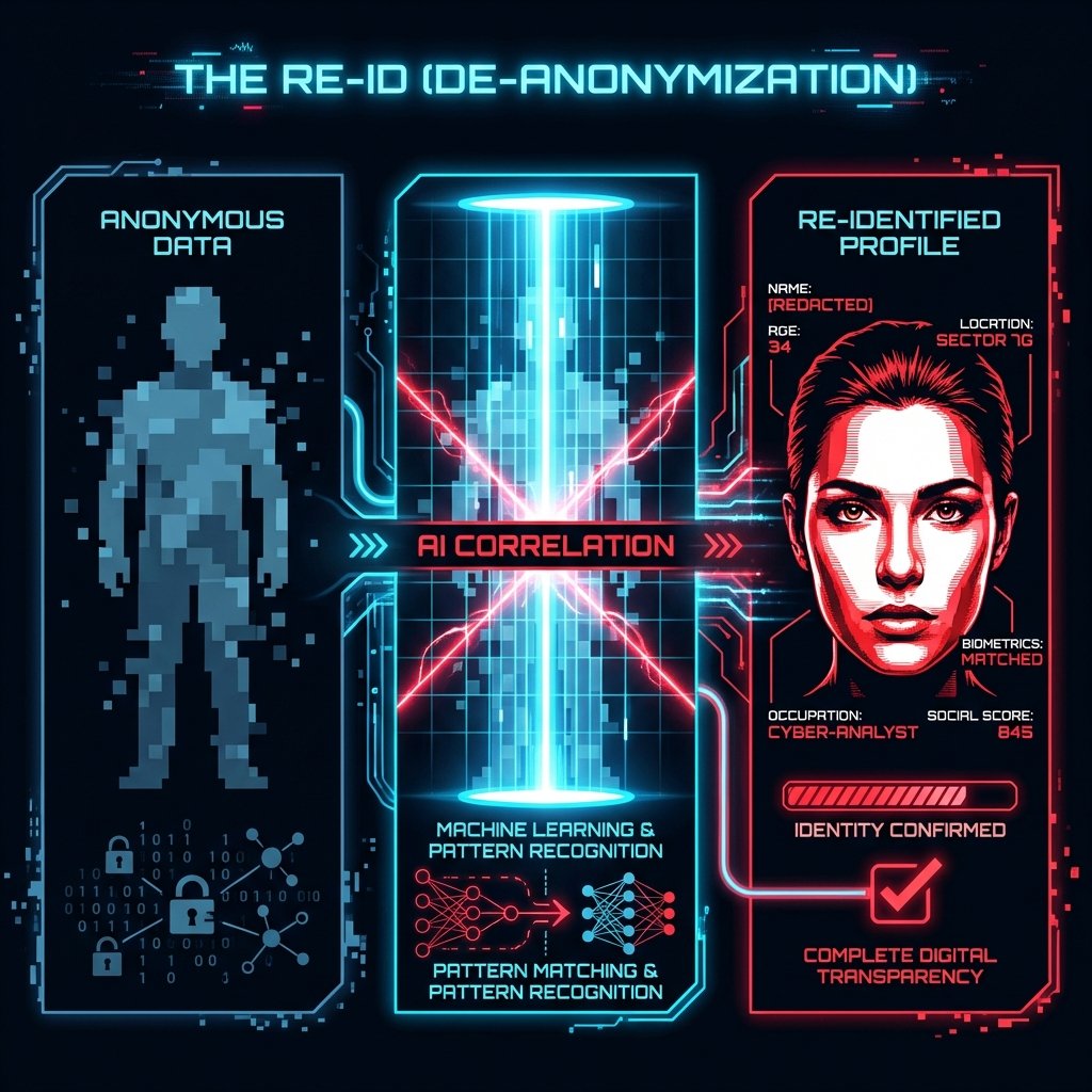 The Re-ID - De-Anonymization Infographic
