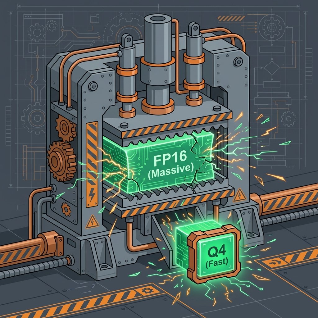 The Crusher - Quantization Infographic