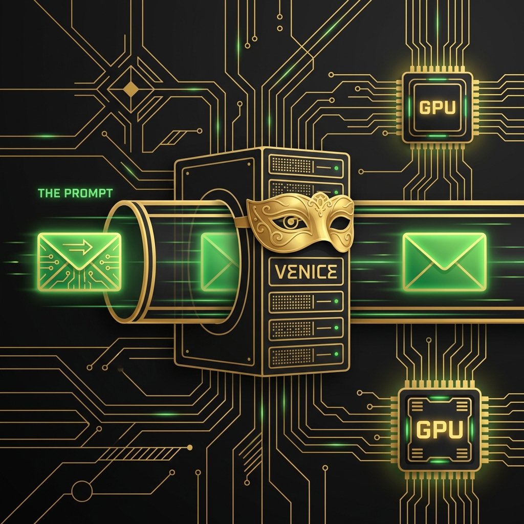 The Blind Proxy - Zero Knowledge Infographic